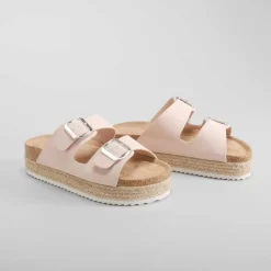 Clearance Sandalia bio plataforma rosa OH GIRL Sandalias