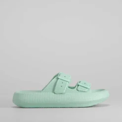 Sandalia bio playa monocolor DRIVE Mujer Chanclas