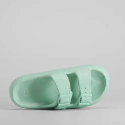 Sandalia bio playa monocolor DRIVE Mujer Chanclas