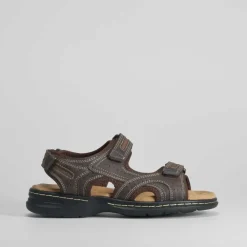 New Sandalia californiana cosidos Hombre Sandalias