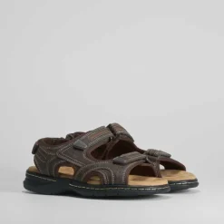 New Sandalia californiana cosidos Hombre Sandalias