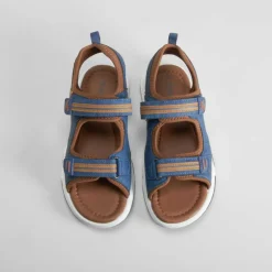 Sandalia casual juvenil azul Sandalias