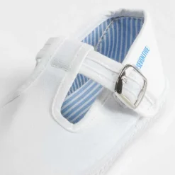 Sandalia cerrada lona Zapatillas Lona|Zapatillas Lona