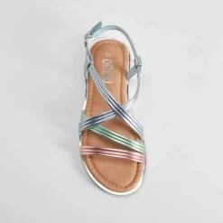 Outlet Sandalia de tiras azul OH GIRL Sandalias