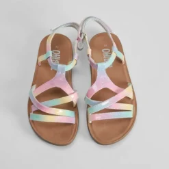 Hot Sandalia de tiras multicolor OH GIRL Sandalias
