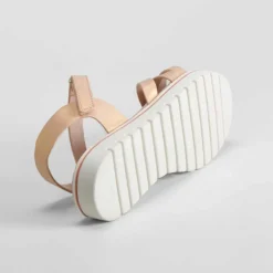 Best Sandalia de tiras velcro rosa OH GIRL Sandalias