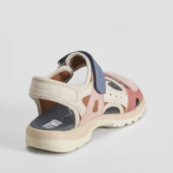 Clearance Sandalia deportiva beige y multicolor Mujer Sandalias Deportivas