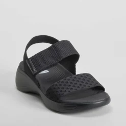 Best Sandalia deportiva cuña negra Mujer Sandalias Deportivas