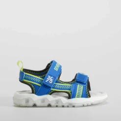 Online Sandalia deportiva de luces azul Sandalias