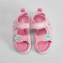 Best Sandalia deportiva de luces rosa OH GIRL Sandalias