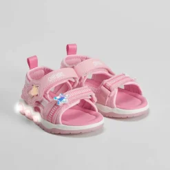 Best Sandalia deportiva de luces rosa OH GIRL Sandalias
