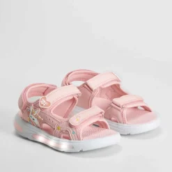 Outlet Sandalia deportiva luces rosa Sandalias