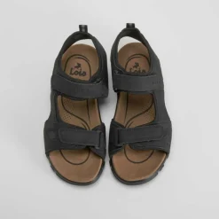 Sandalia deportiva negra Hombre Sandalias