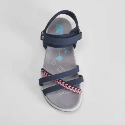 Outlet Sandalia deportiva tiras azul marino Mujer Sandalias Deportivas