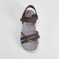 Discount Sandalia deportiva tiras marrón Mujer Sandalias Deportivas