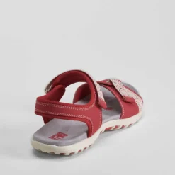 Clearance Sandalia deportiva trekking roja Mujer Sandalias Deportivas