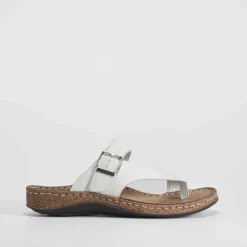 Sale Sandalia esclava piel WALK & FLY Mujer Sandalias Confort|Sandalias Planas