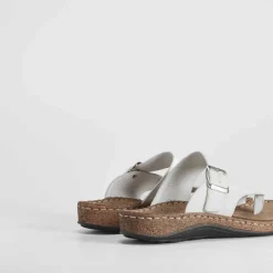 Sale Sandalia esclava piel WALK & FLY Mujer Sandalias Confort|Sandalias Planas