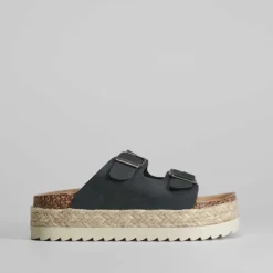 Discount Sandalia esparto bio hebillas Mujer Sandalias Bio Y Menorquinas