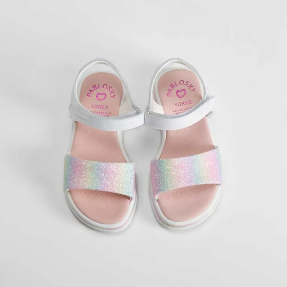 Discount Sandalia multicolor glitter Sandalias