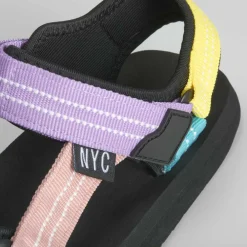 Clearance Sandalia multicolor sport de Mujer Sandalias Planas