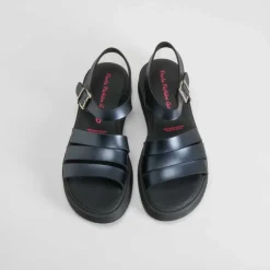 Outlet Sandalia Paola negra Sandalias