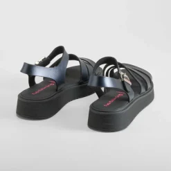 Outlet Sandalia Paola negra Sandalias