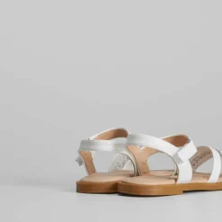 Sandalia plana brillos trenzada OH GIRL Sandalias