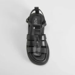 Clearance Sandalia plataforma negra OH GIRL Sandalias