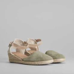 Online Sandalia serraje elásticos Mujer Espartos