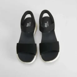 Hot Sandalia slip in Go Walk Flex negra Mujer Sandalias Deportivas|Sandalias Confort