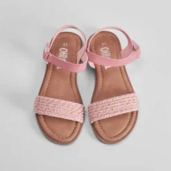New Sandalia strass rosa OH GIRL Sandalias