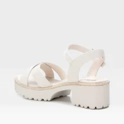 Discount Sandalia tacón medio track Mujer Sandalias Tacón