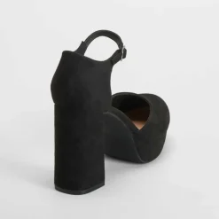 Online Sandalia tacón plataforma negro PICCOLA PIU Mujer Zapatos Tacón