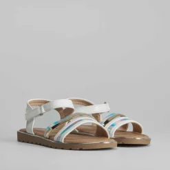 Sale Sandalia tiras iridiscentes OH GIRL Sandalias