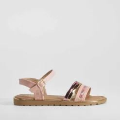 Clearance Sandalia tiras iridiscentes de OH GIRL Sandalias