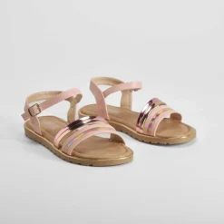 Clearance Sandalia tiras iridiscentes de OH GIRL Sandalias