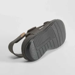 Best Sandalia triple velcro marrón Hombre Sandalias