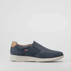 Online Slip on nobuck azul Hombre Zapatos Confort|Zapatos Casual