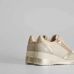 Hot Sneaker con cuña y brillos PICCOLA PIU Mujer Sneakers