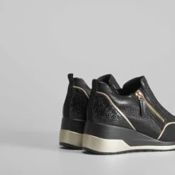 Best Sneaker cremallera y cuña PICCOLA PIU Mujer Sneakers