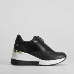 Clearance Sneaker cuña cremallera central Mujer Sneakers