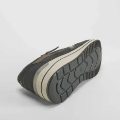 Sale Sneaker cuña elástico negro Mujer Sneakers