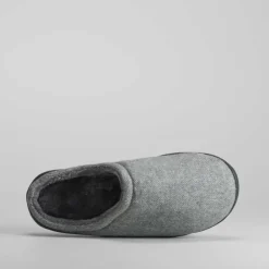 Best Zapatilla abierta gris espiga Hombre Zapatillas Abiertas