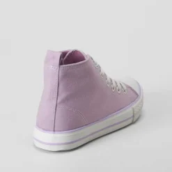 Sale Zapatilla alta lona morada OH GIRL Zapatillas Lona