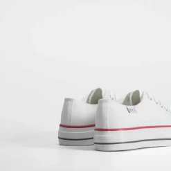 New Zapatilla básica plataforma Mujer Zapatillas Lona