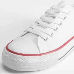 New Zapatilla básica plataforma Mujer Zapatillas Lona