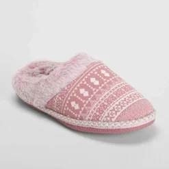 Discount Zapatilla casa abierta rosa Mujer Zapatillas Casa