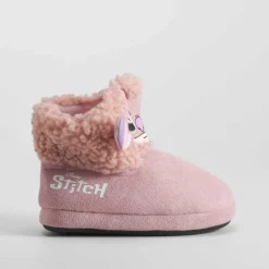 Outlet Zapatilla casa bota rosa STITCH Zapatillas Casa