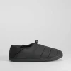 Online Zapatilla casa cerrada negra Hombre Zapatillas Cerradas